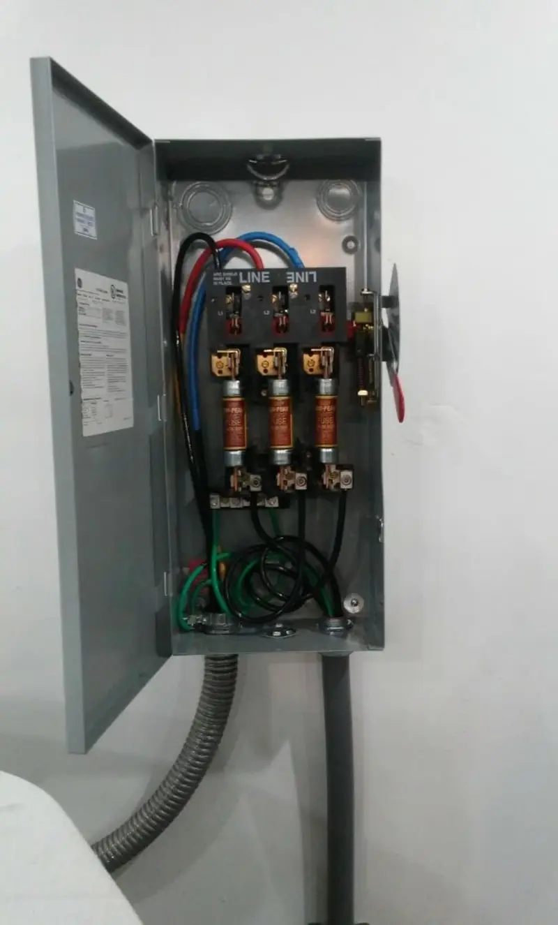 Three-phase disconnect switch installed for Electrical Wiring & Rewiring in Steamboat Springs