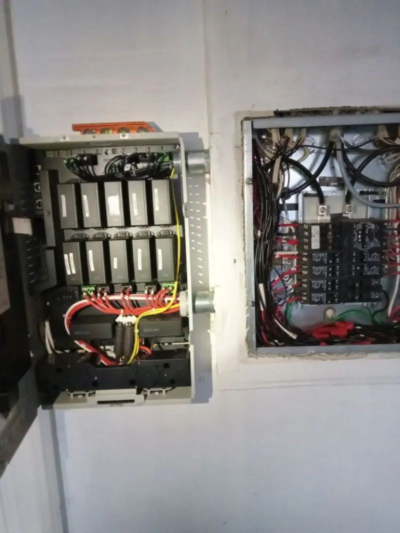 Electrical panel upgrade completed for Security Camera Wiring in Steamboat Springs